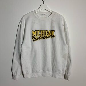 Champion Michigan wolverines crewneck